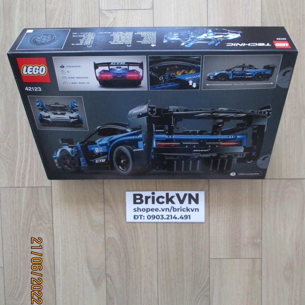 LEGO Technic 42123 Siêu Xe Mclaren Senna GTR