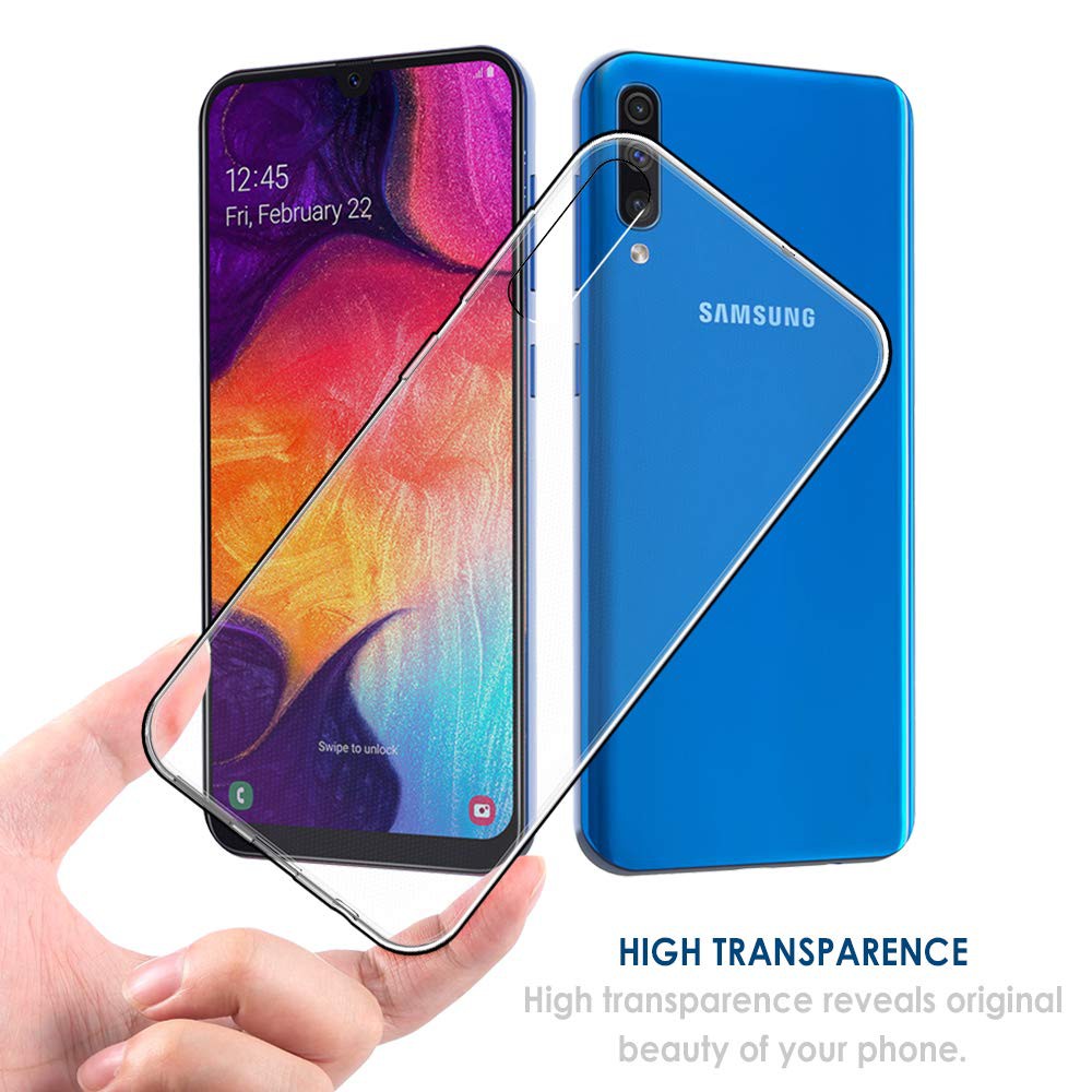 Ốp Lưng Silicon Trong Suốt Vỏ điện thoại di động Samsung Galaxy A30 / A50 /A30S /A50S