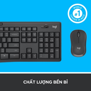 Bộ bàn phím + chuột không dây Logitech MK295