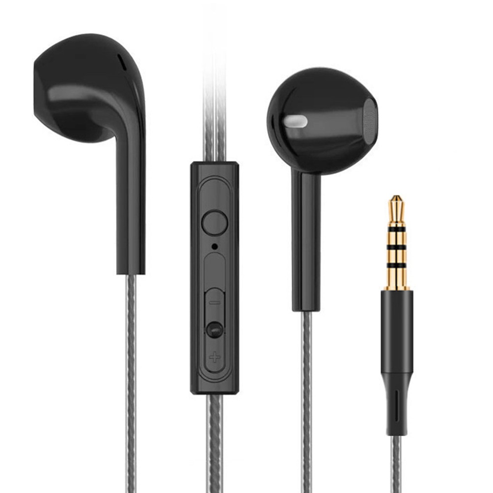 Tai nghe nhét trong âm thanh nổi mega bass thể thao có micrô