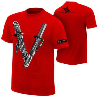 Áo phông WWE Nakamura đỏ