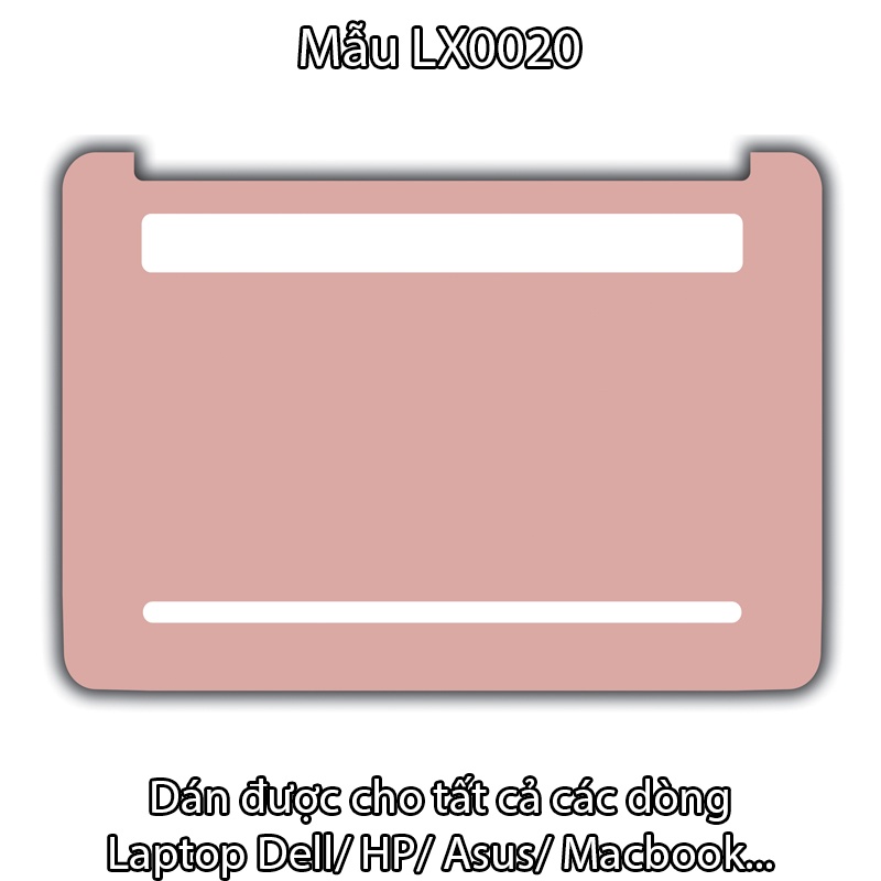 Miếng Dán Skin Laptop Mẫu Hồng BaBy Nhẹ Nhàng Dễ Thương Dán cho Dell, Hp, Asus, Lenovo, Acer, MSI, Surface,Vaio, Macbook