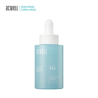 Tinh Chất Cấp Nước Acwell Real Aqua Balancing Ampoule 35ml