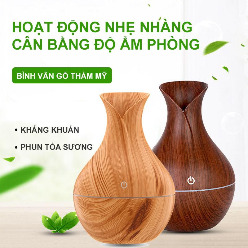 [ Giá Sập Sàn] Máy Xông ZiToo Tinh Dầu 130ml Tặng Kèm Tinh Dầu Xả  + Máy Xịt Khoáng