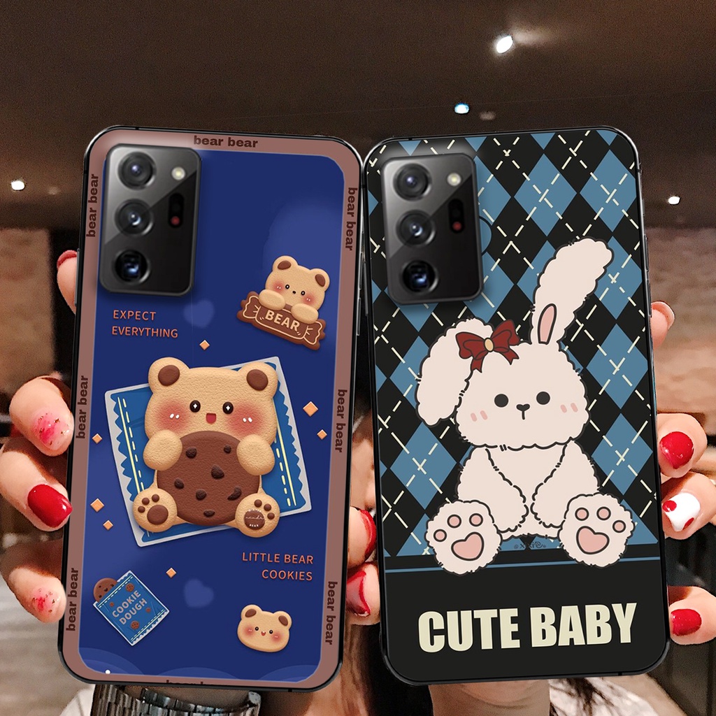 Ốp lưng Samsung Note 20 / Note 20 Plus / Note 20 Ultra / Note 20+ gấu cute SIÊU RẺ-SIÊU CHẤT