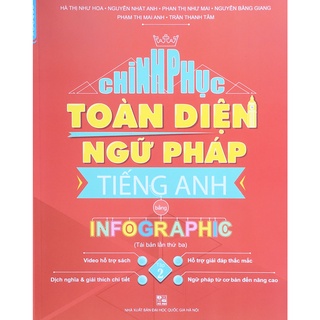 Sách - Chinh phục toán diện Ngữ pháp tiếng anh Infographic Tập 2