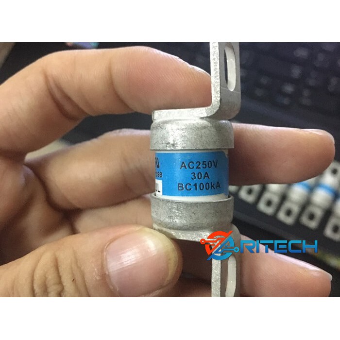 CR2LS-30/UL Cầu Trì 30A 250V kích thước 55x18mm