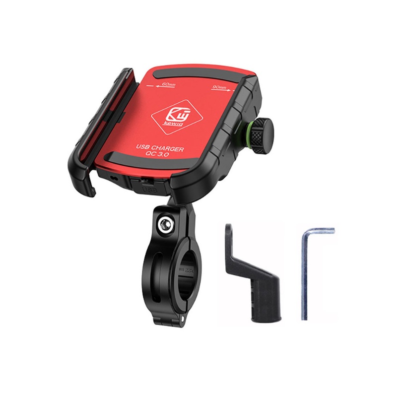 Giá Đỡ Xe Máy zzz 12V 24V QC3.0 USB Sạc Nhanh