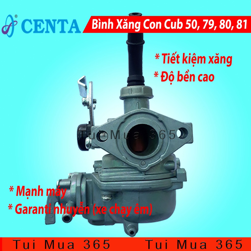 Bình Xăng Con Tiết Kiệm Xăng Xe Cub 50cc, 79, 80, 81