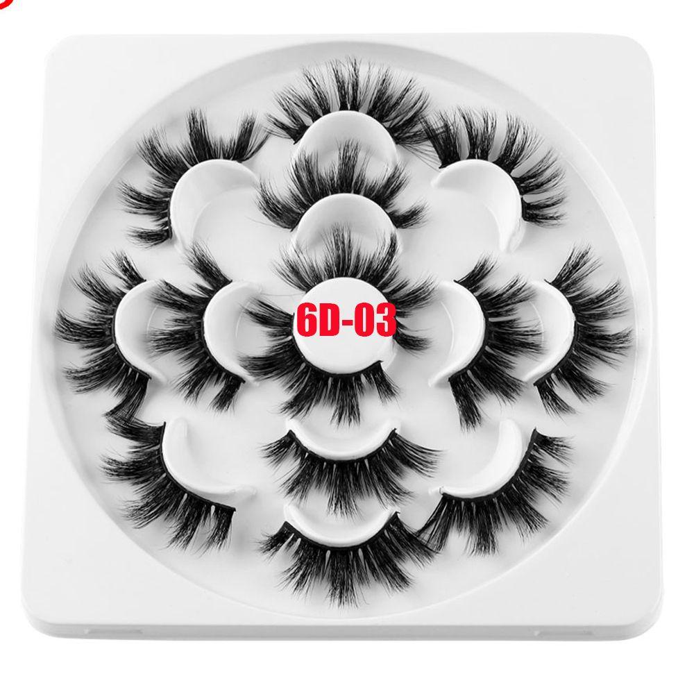 Set 7 Cặp Lông Mi Giả BSUNS SKONHED Trang Điểm Mắt Sành Điệu