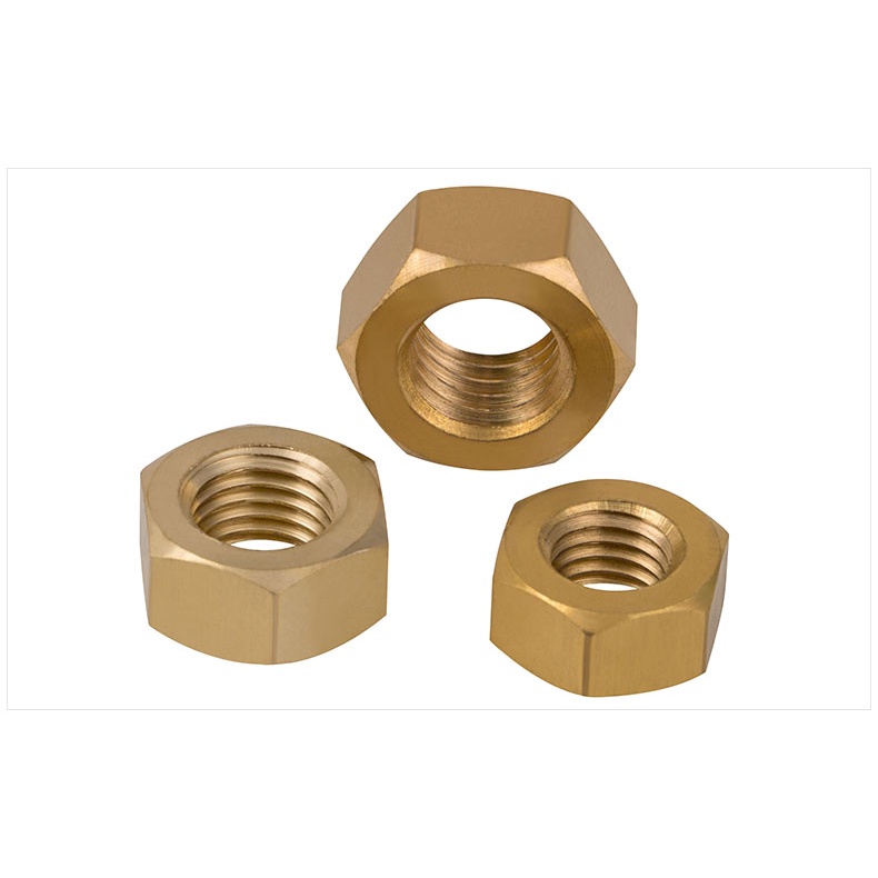 Đai Ốc Lục Giác Bằng Đồng Thau M1.4M1.6M2M2.5M3M4M5M6M8M10M12M14M16M18M24 Chuyên Dụng