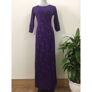 Áo dài đính đá cao cấp( cả quần)