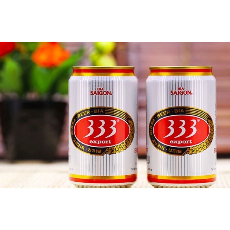 [ Mua nhiều hỗ trợ giảm giá] Thùng bia 333 Saigon 24 lon 330ml hương vị đậm đà, bao bì đẹp mắt