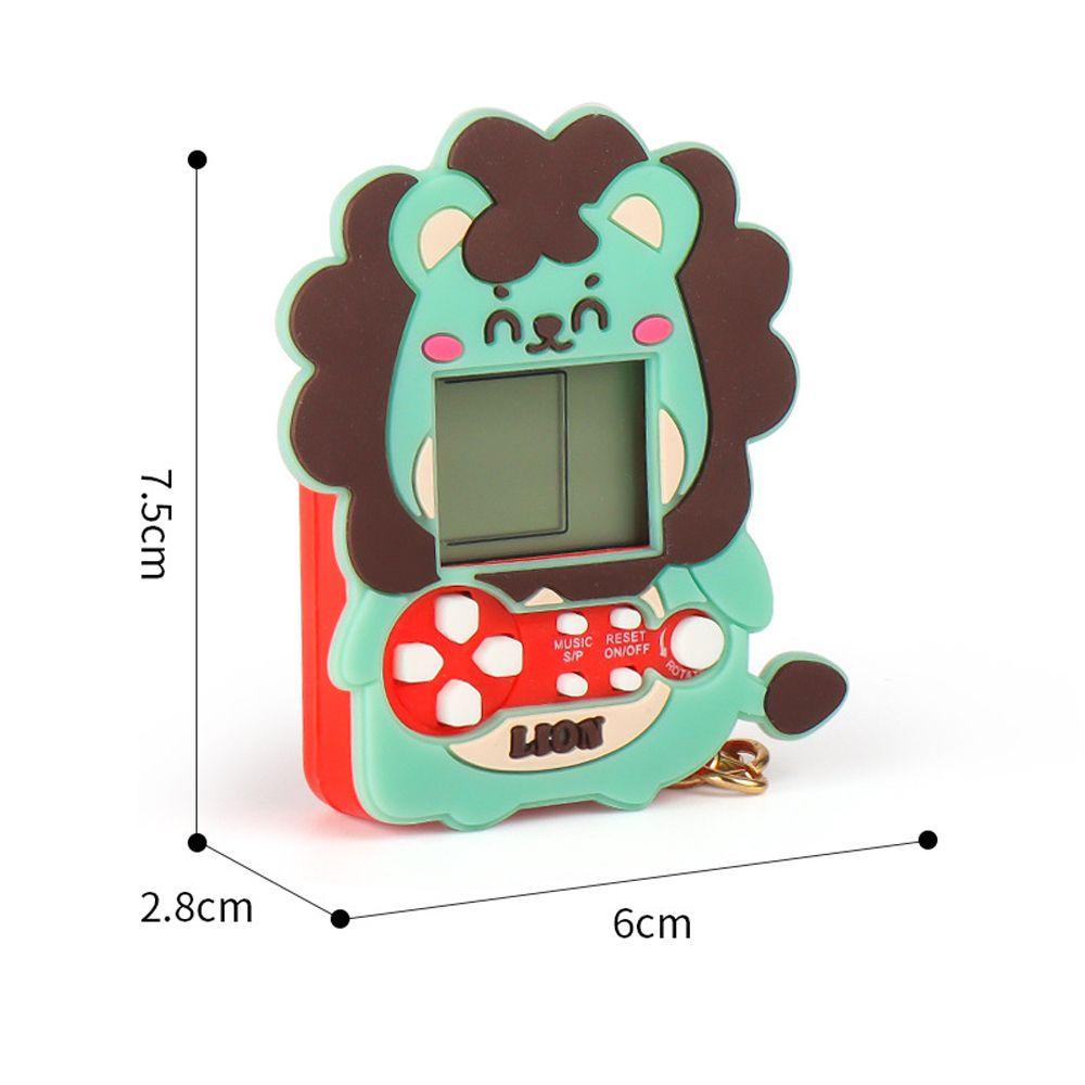 Máy Chơi Game Cầm Tay Màn Hình LCD Hình Sư Tử Hoạt Hình Phong Cách Cổ Điển