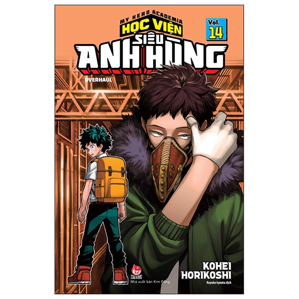 Sách - My Hero Academia - Học Viện Siêu Anh Hùng Tập 14: Overhaul (Tái Bản 2019)