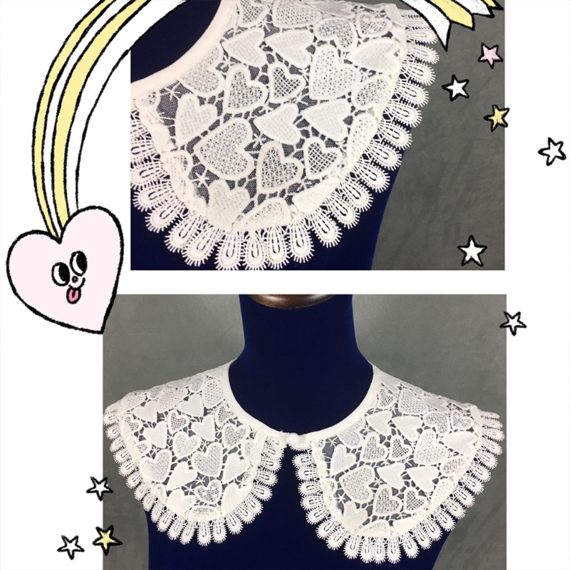 Cổ áo sơ mi giả phong cách ngọt ngào cho nữ
 | BigBuy360 - bigbuy360.vn