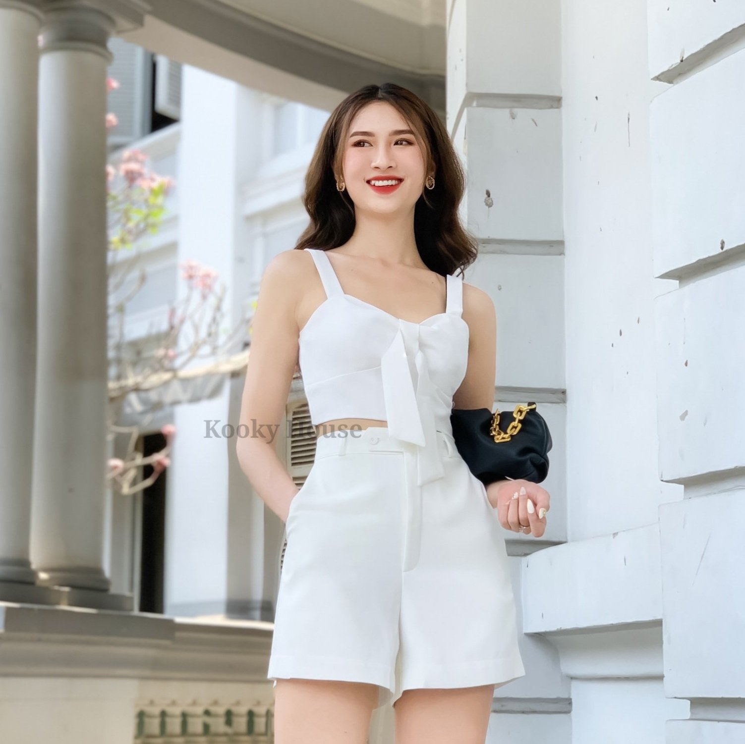 KOOKY HOUSE - QUẦN BASIC SHORTS - Quần Shorts tôn dáng
