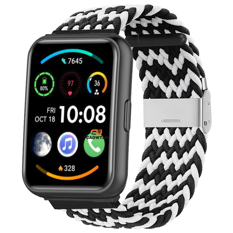 Dây Đeo Tay Thay Thế Bằng Vải nylon Co Giãn Cho Đồng Hồ huawei watch fit 2 2