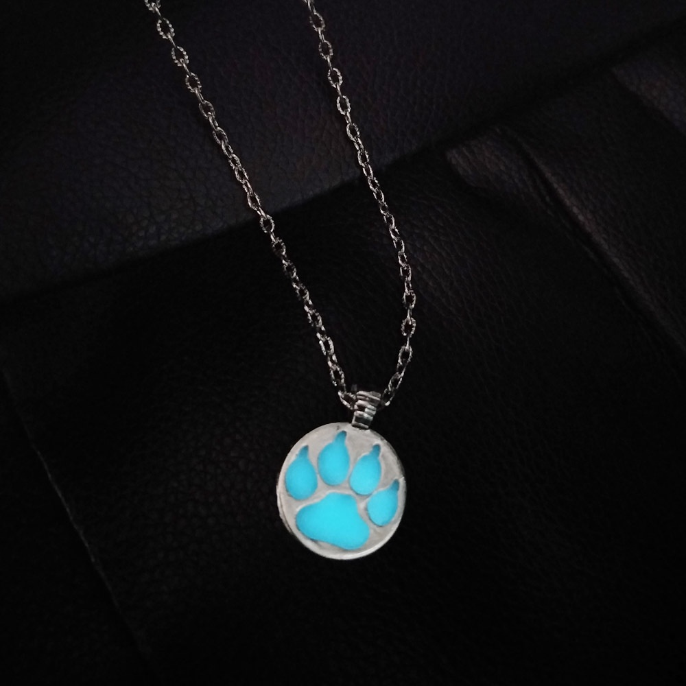 Vòng cổ RINHOO FRIENDSHIP thép không gỉ tùy chọn kiểu phát quang đơn giản thời trang hip hop cổ điển cho nam và nữ