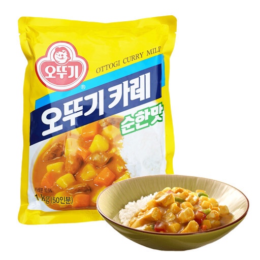 Bột cà ri Hàn Quốc không cay 100g - 카레 순한맛