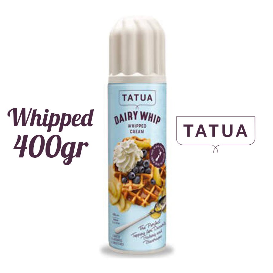 Kem Tươi Dạng Xịt Ít Béo Tatua 250 gram/ 400 gram