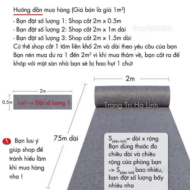 Thảm Nỉ Trải Sàn - Thảm Nỉ Lót Sàn Nhà Văn Phòng Sự Kiện Màu Xám Đậm NX01 Dày 3mm