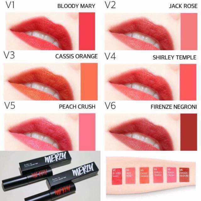 [Best Seller] Son Kem Lì Merzy Another Me The First Velvet Tint