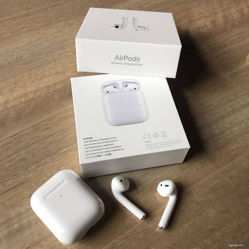 Tai nghe bluetooth Airpods 2 - Full chức năng, dùng được trên iOS và Android