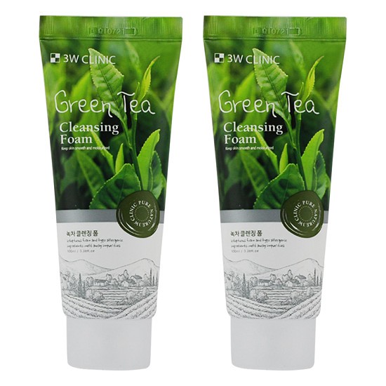 [Follow shop] Sữa Rửa Mặt Chiết Xuất Từ Trà Xanh 3W Clinic Green Tea Foam Cleansing (100ml) | BigBuy360 - bigbuy360.vn