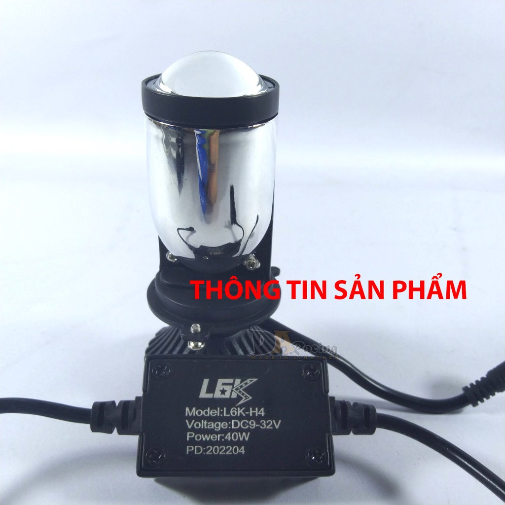 (CÓ VIDEO TES) Đèn Led Bi Cầu oto.xe máy L6K phiên bản 37w-BẢO HÀNH 1 NĂM