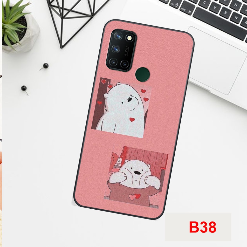 ỐP LƯNG OPPO REALME 7I/C17 HÌNH GẤU BEER SIÊU DỄ THƯƠNG