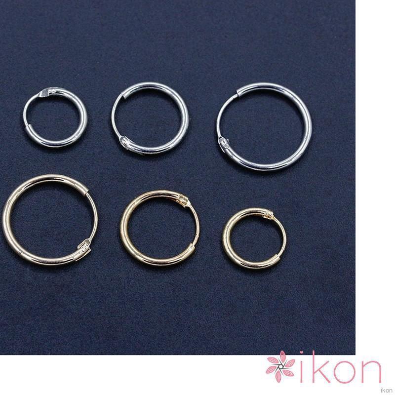 Đôi khuyên tai kim loại thiết kế độc đáo thời trang cho nữ