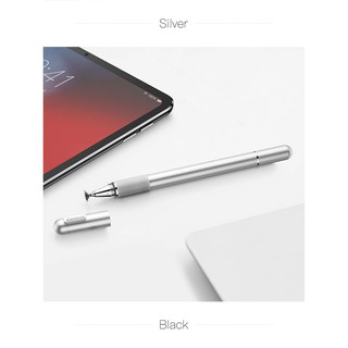 Bút cảm ứng 2 đầu 2 in 1 Baseus cho điện thoại mày tính bảng iPhone iPad Samsung window PC - Hàng chính hãng