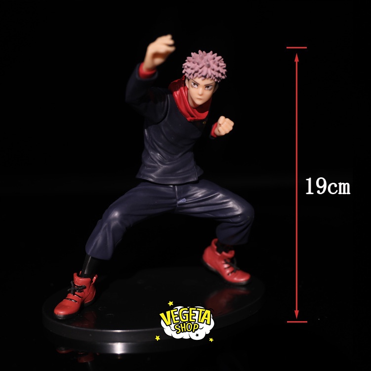 Mô hình Itadori Yuji - Mô hình Jujutsu Kaisen - Chú thuật hồi chiến - Itadori - Yuji Itadori - Kích thước 19cm - Fullbox