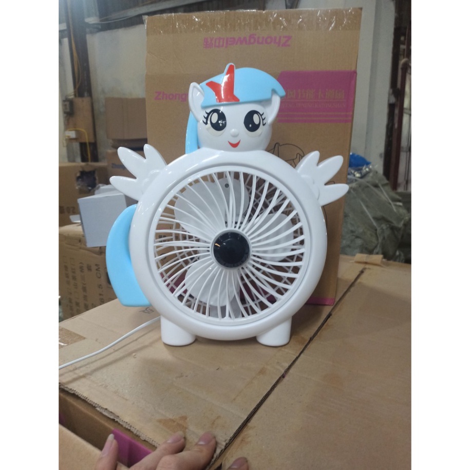 Quạt Hình Thú Để Bàn Hình Dáng Dễ Thương Phù Hợp Cho Dân Văn Phòng