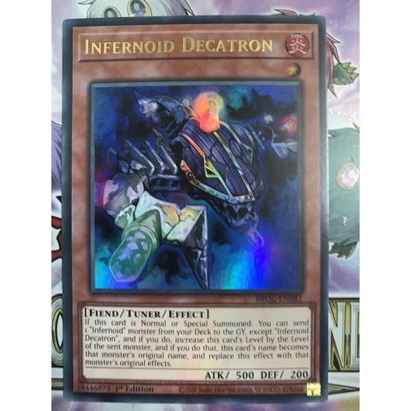 Bài yugioh: infernoid decatron