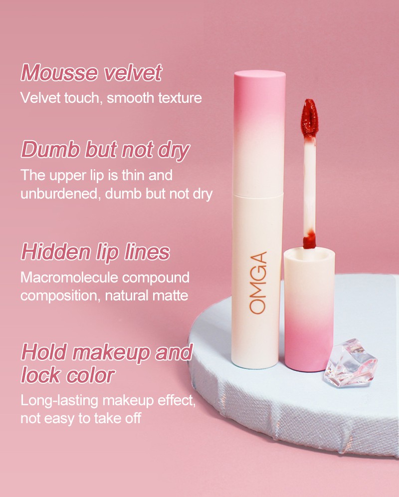 (Hàng Mới Về) Son Môi Lâu Trôi Màu Nhung Mờ Thời Trang | BigBuy360 - bigbuy360.vn