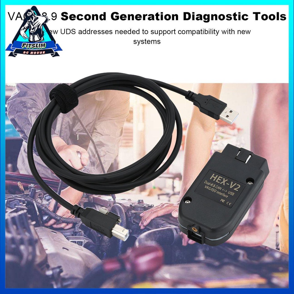 Giao diện Vcds Hex V2 Vag Com 18.9 Giao diện cho Vw Audi Skoda Seat