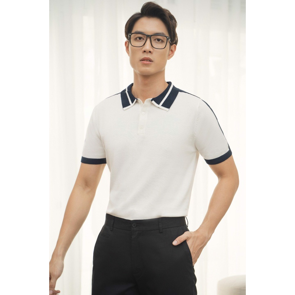 [Mã LTP50 giảm 50000 đơn 150000] A/G Polo Dệt Kim Phối Màu Tinh Tế Phong Cách Trẻ trung Năng Động | BigBuy360 - bigbuy360.vn