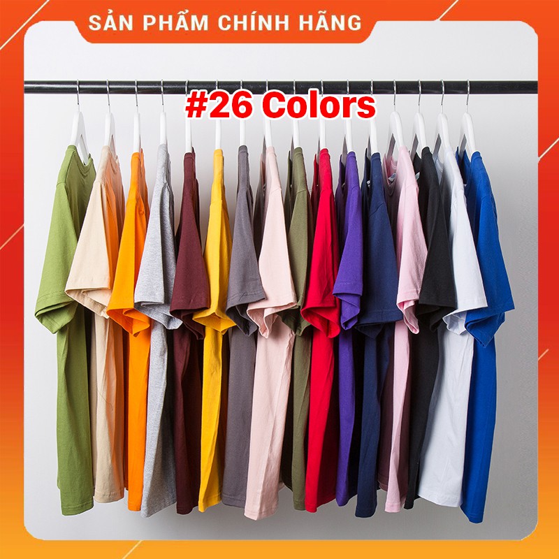 [Mã 11FASHIONSALE1 giảm 10K đơn 50K] Áo phông Nelly trơn- bảng 26 màu trơn