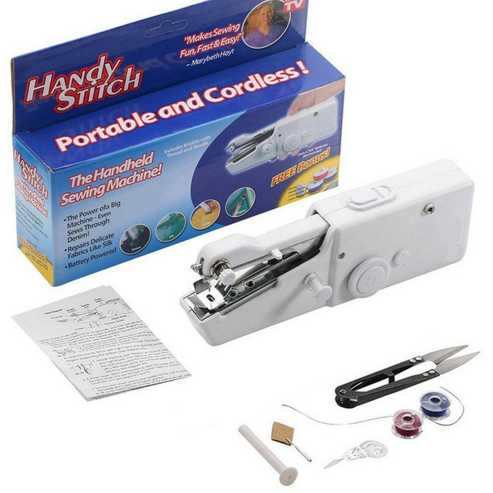 Máy Khâu Mini Cầm Tay Gia Đình - Máy May Cầm Tay Mini  Nhỏ Gọn Tiện Dụng