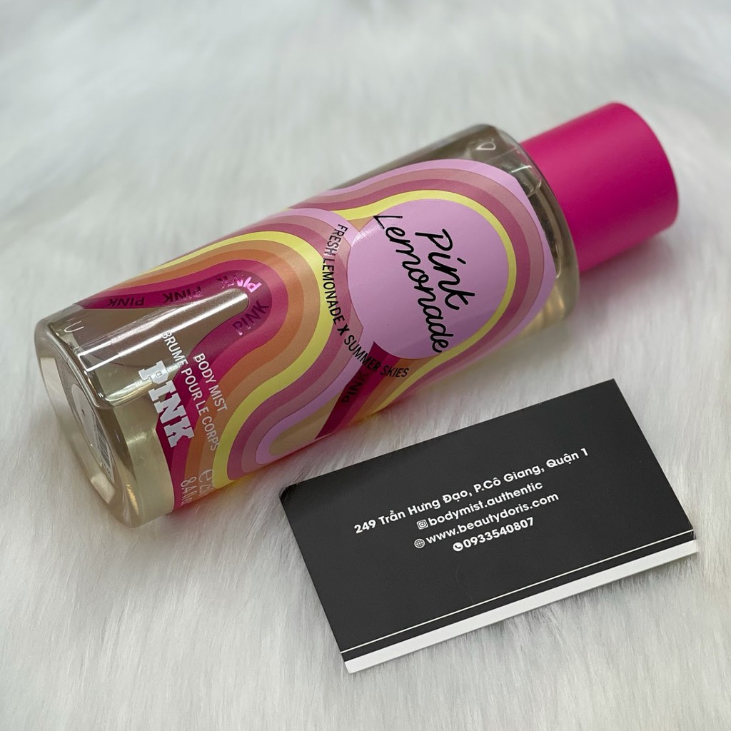 Pink Lemonade xịt toàn thân Victoria chính hãng