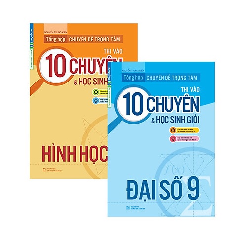 Sách - Combo 2 cuốn Tổng Hợp Chuyên Đề Trọng Tâm Thi vào 10 Chuyên và Học Sinh Giỏi 9 lẻ tùy chọn