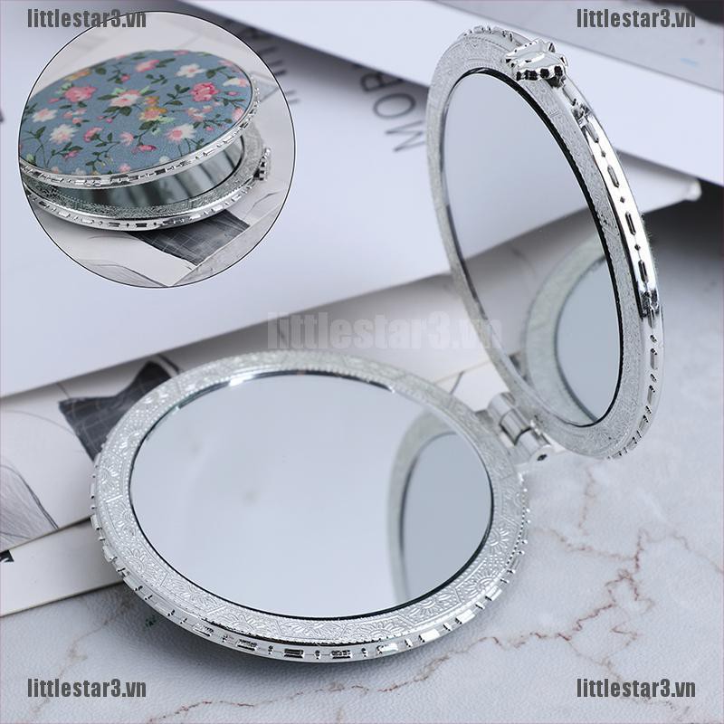 Gương Trang Điểm Nhỏ 2 Mặt Phong Cách vintage