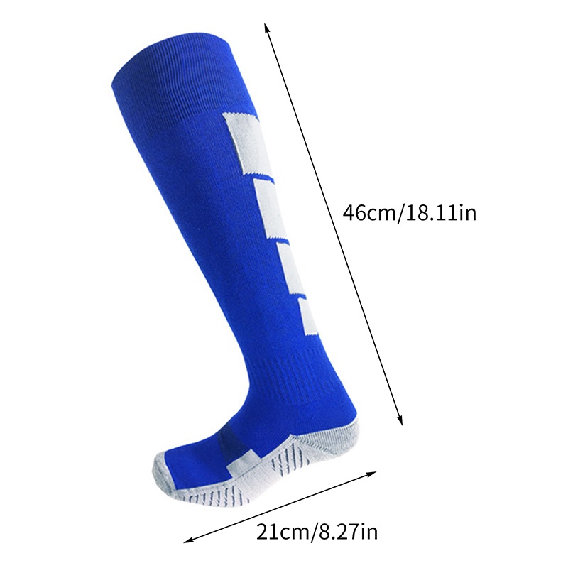Ygt Vớ Thể Thao Đá Bóng Dài Qua Gối Dày Dặn Chống Trượt Cho Người Lớn
