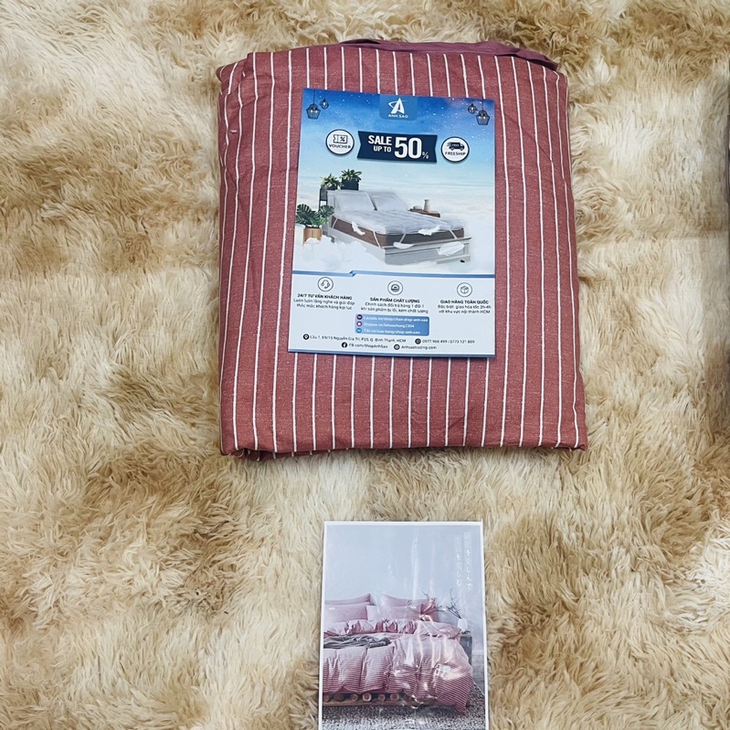 Mền cotton Đũi 𝓜𝓾𝓳𝓲 Nhật cao cấp Ánh Sao - KT 2m*2m2