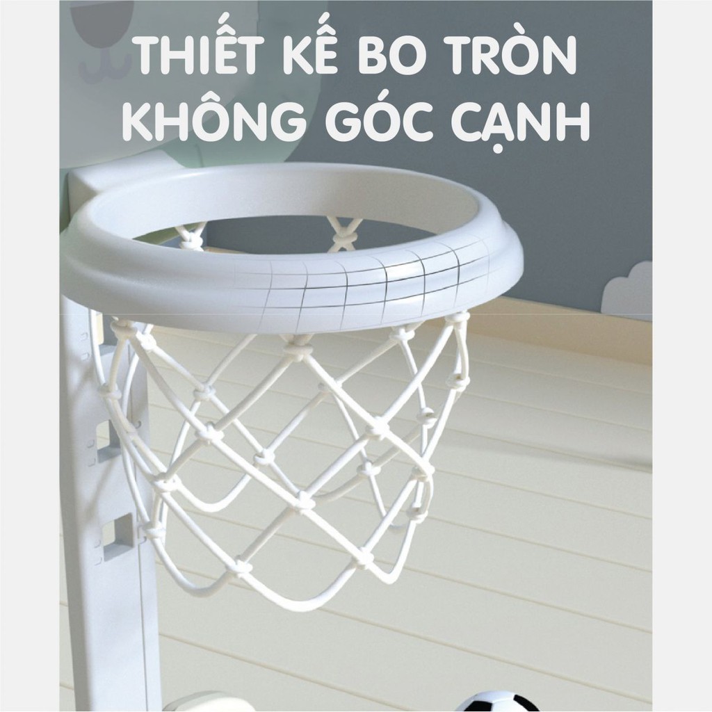 CẦU GÔN BÓNG RỔ SƯ TỬ CAYABE HOLLA MÀU XANH