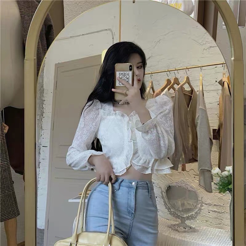 [Mã WASKT304 giảm 15% tối đa 30K đơn 99K] Áo viền bèo ( SẴN) | BigBuy360 - bigbuy360.vn