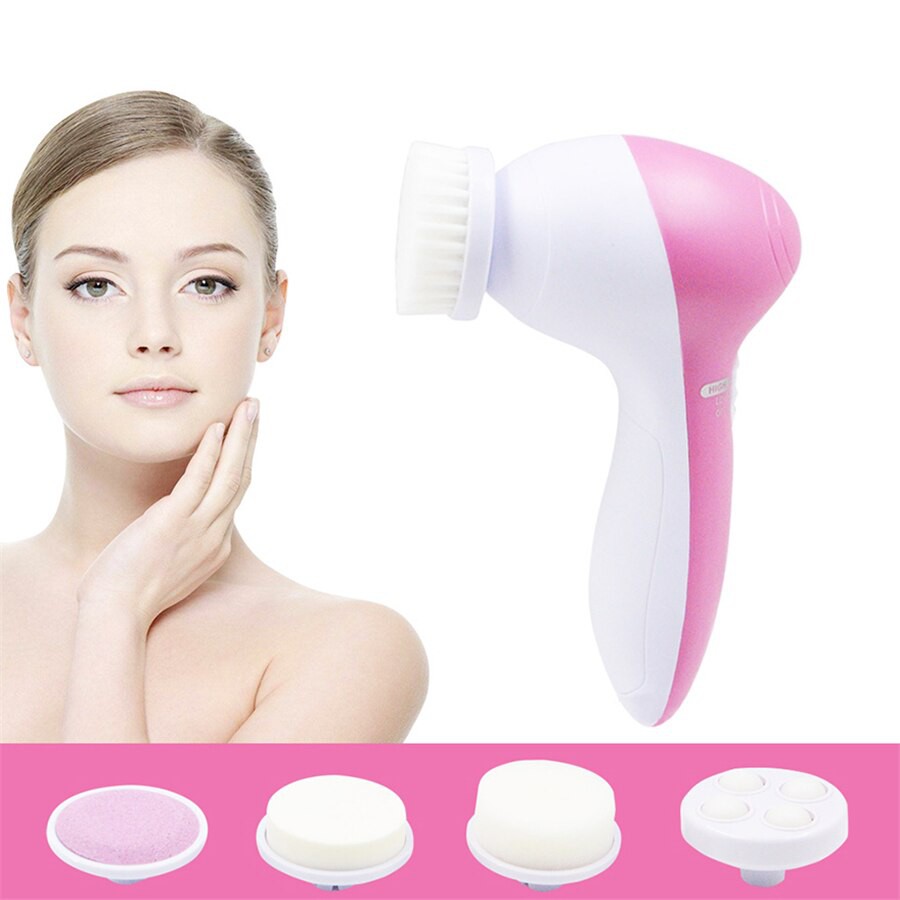 Matxa Da Mặt, Máy Massage Rửa Mặt 5 In 1. CHỌN NGAY 1 Beauty Care Giải pháp cho làn trắng sáng, đầy sức sống, Model