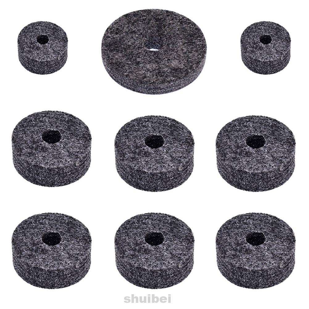 23pcs/kit Musical Instruments Non-Slip Replacement Parts Hardware Protection Scratchproof Washer Sleeves Cymbal Felt